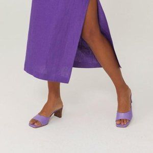 Paloma Wool Galatea Heeled Sandal in Lilac